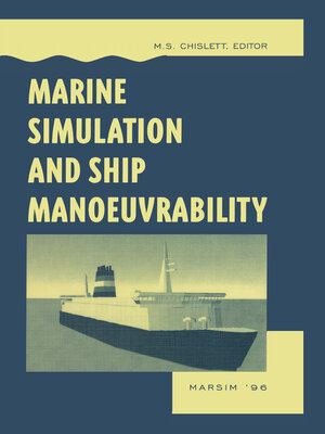 cover image of Marine Simulation and Ship Manoeuvrability